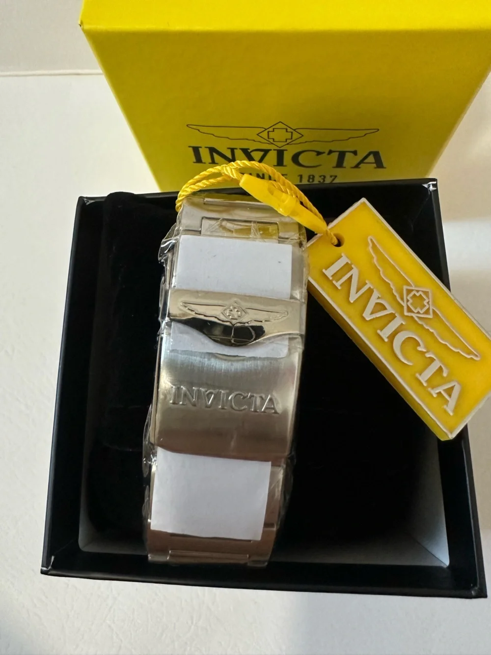 Invicta Aviator Falcon Men's Stainless Steel Watch - Light Blue Dial